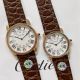 Replica RONDE SOLO DE CARTIER Lover Rose Gold Bezel Watch Italian Leather Strap  (2)_th.jpg